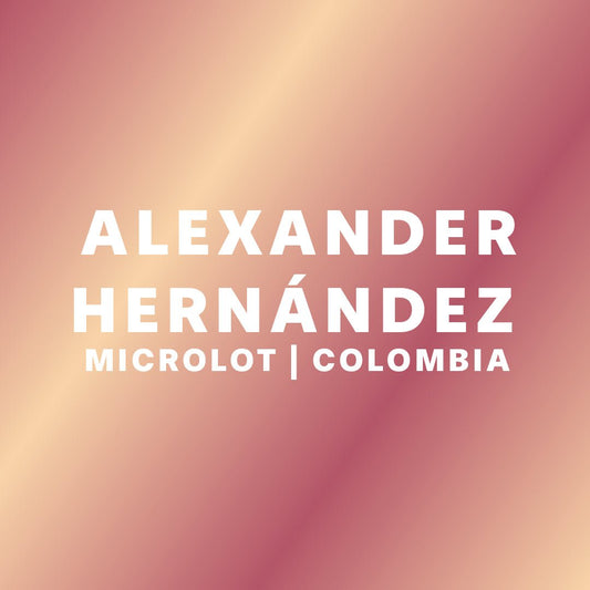 ALEXANDER HERNÁNDEZ | MICROLOT | COLOMBIA | FILTER - NINTH COFFEE ROASTERS