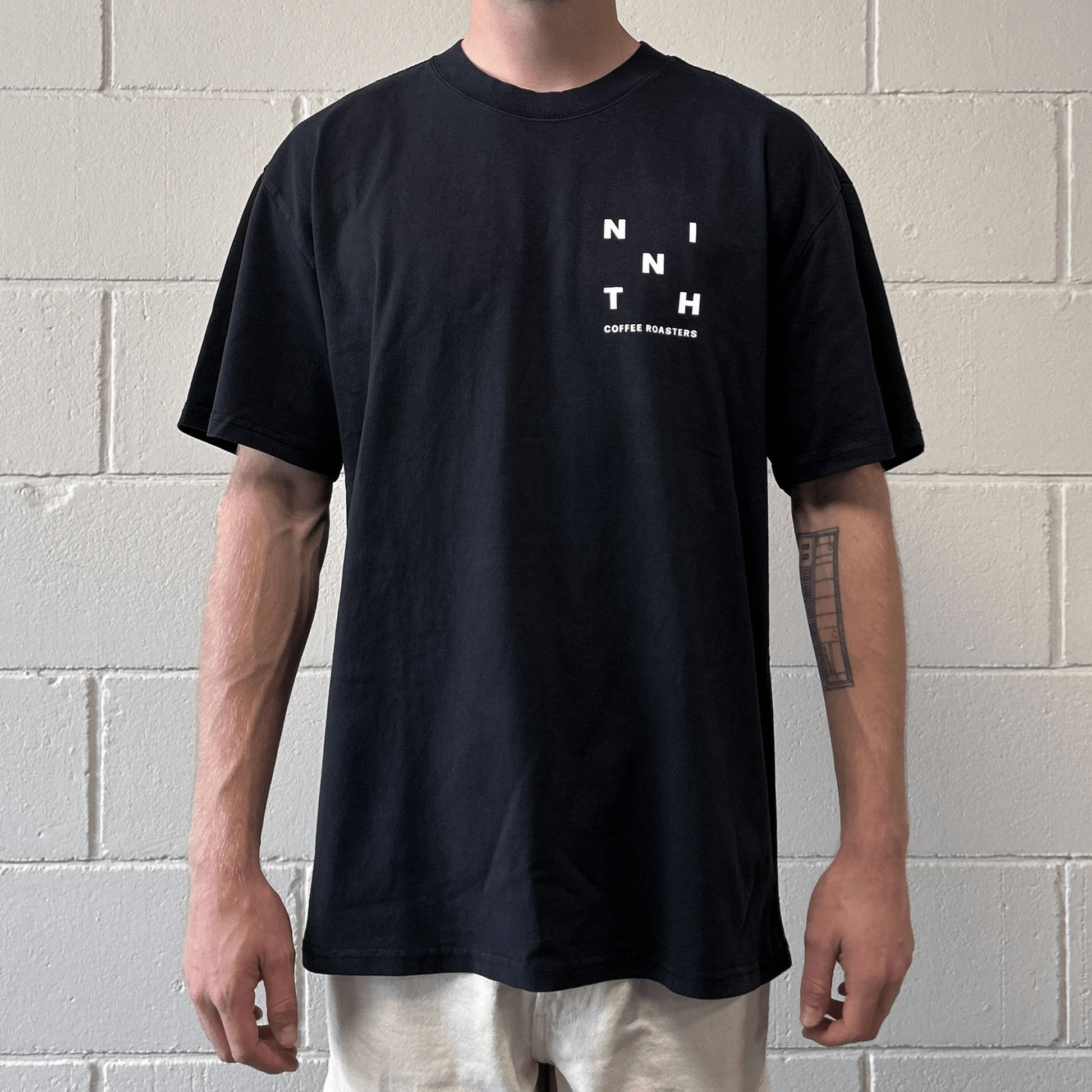 NINTH ICON T-SHIRT | BLACK - NINTH COFFEE ROASTERS