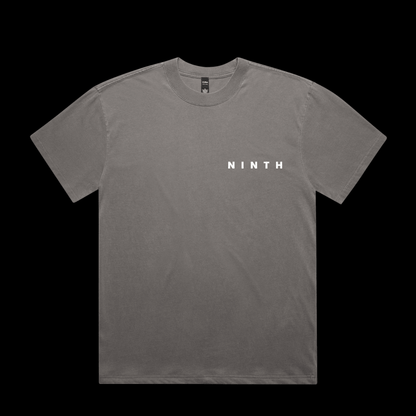 NINTH ICON T-SHIRT, FADED GREY - Ninth Coffee Roasters