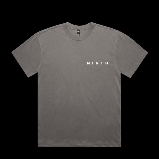 NINTH ICON T-SHIRT, FADED GREY - Ninth Coffee Roasters