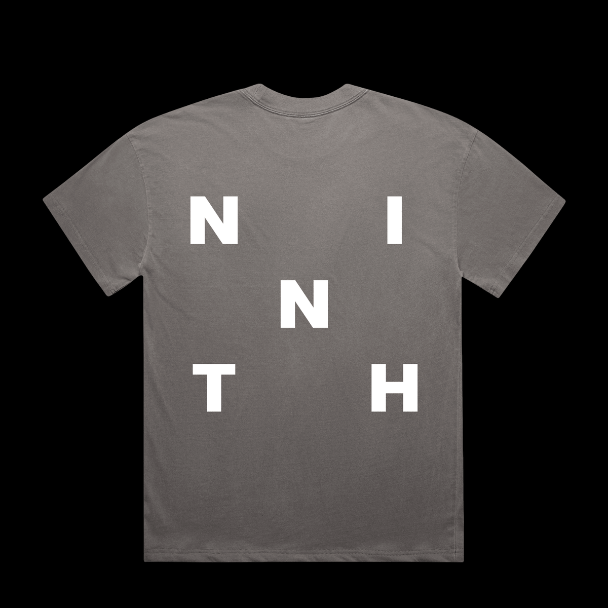 NINTH ICON T-SHIRT, FADED GREY - Ninth Coffee Roasters